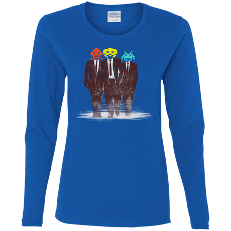 T-Shirts Royal / S Earth Invaders Women's Long Sleeve T-Shirt