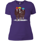 T-Shirts Purple Rush/ / X-Small Earth Invaders Women's Premium T-Shirt