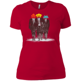 T-Shirts Red / X-Small Earth Invaders Women's Premium T-Shirt