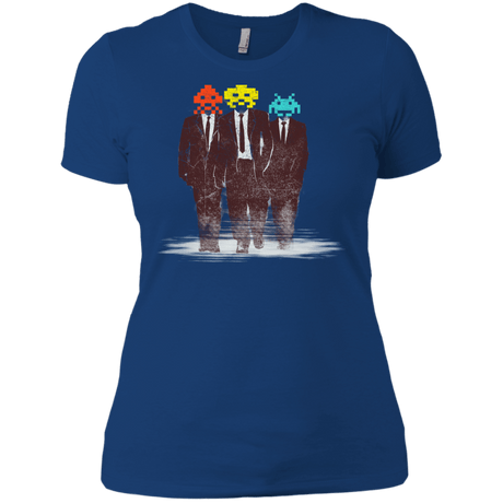 T-Shirts Royal / X-Small Earth Invaders Women's Premium T-Shirt