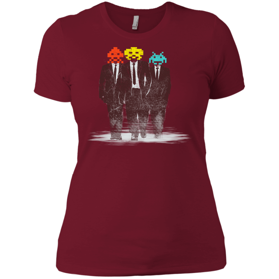 T-Shirts Scarlet / X-Small Earth Invaders Women's Premium T-Shirt