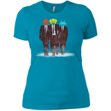 T-Shirts Turquoise / X-Small Earth Invaders Women's Premium T-Shirt