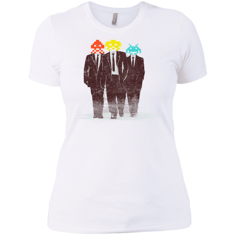 T-Shirts White / X-Small Earth Invaders Women's Premium T-Shirt