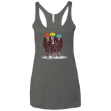 T-Shirts Premium Heather / X-Small Earth Invaders Women's Triblend Racerback Tank