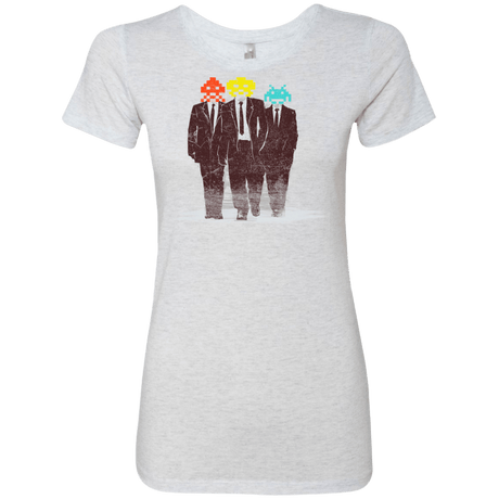 T-Shirts Heather White / S Earth Invaders Women's Triblend T-Shirt