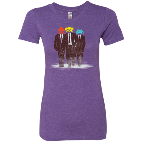 T-Shirts Purple Rush / S Earth Invaders Women's Triblend T-Shirt