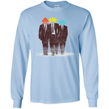 T-Shirts Light Blue / YS Earth Invaders Youth Long Sleeve T-Shirt