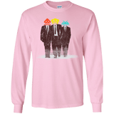 T-Shirts Light Pink / YS Earth Invaders Youth Long Sleeve T-Shirt