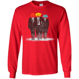 T-Shirts Red / YS Earth Invaders Youth Long Sleeve T-Shirt