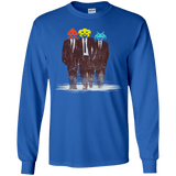 T-Shirts Royal / YS Earth Invaders Youth Long Sleeve T-Shirt