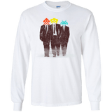 T-Shirts White / YS Earth Invaders Youth Long Sleeve T-Shirt