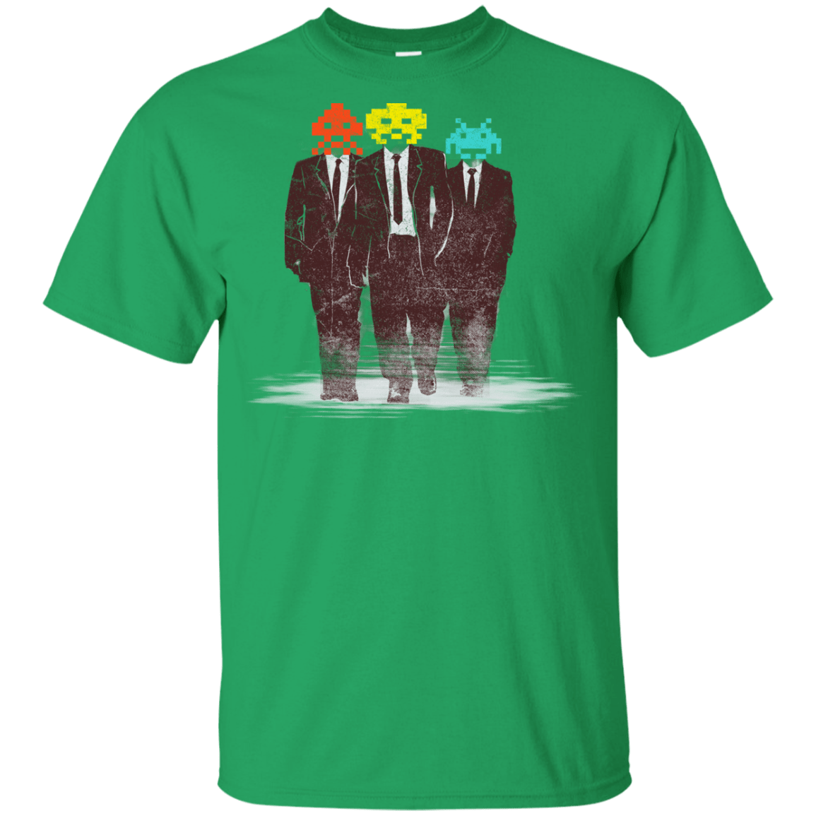 T-Shirts Irish Green / YXS Earth Invaders Youth T-Shirt