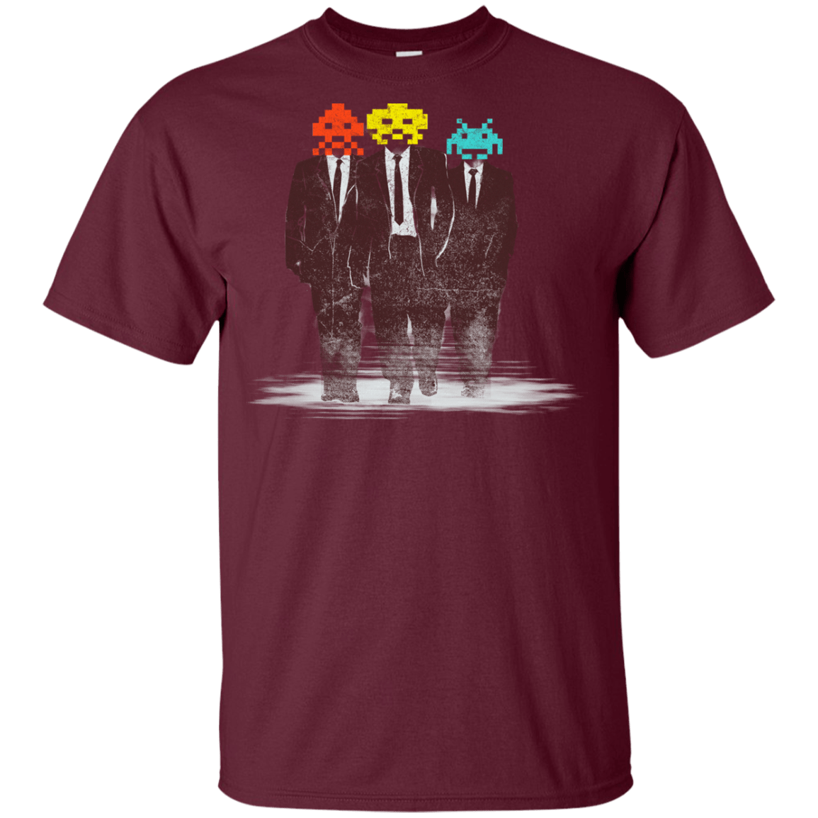 T-Shirts Maroon / YXS Earth Invaders Youth T-Shirt