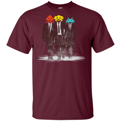 T-Shirts Maroon / YXS Earth Invaders Youth T-Shirt