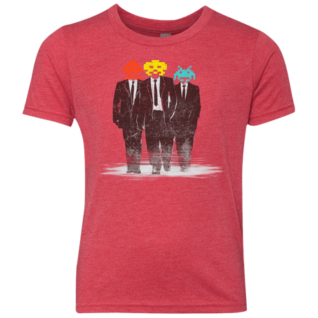 T-Shirts Vintage Red / YXS Earth Invaders Youth Triblend T-Shirt