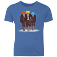 T-Shirts Vintage Royal / YXS Earth Invaders Youth Triblend T-Shirt