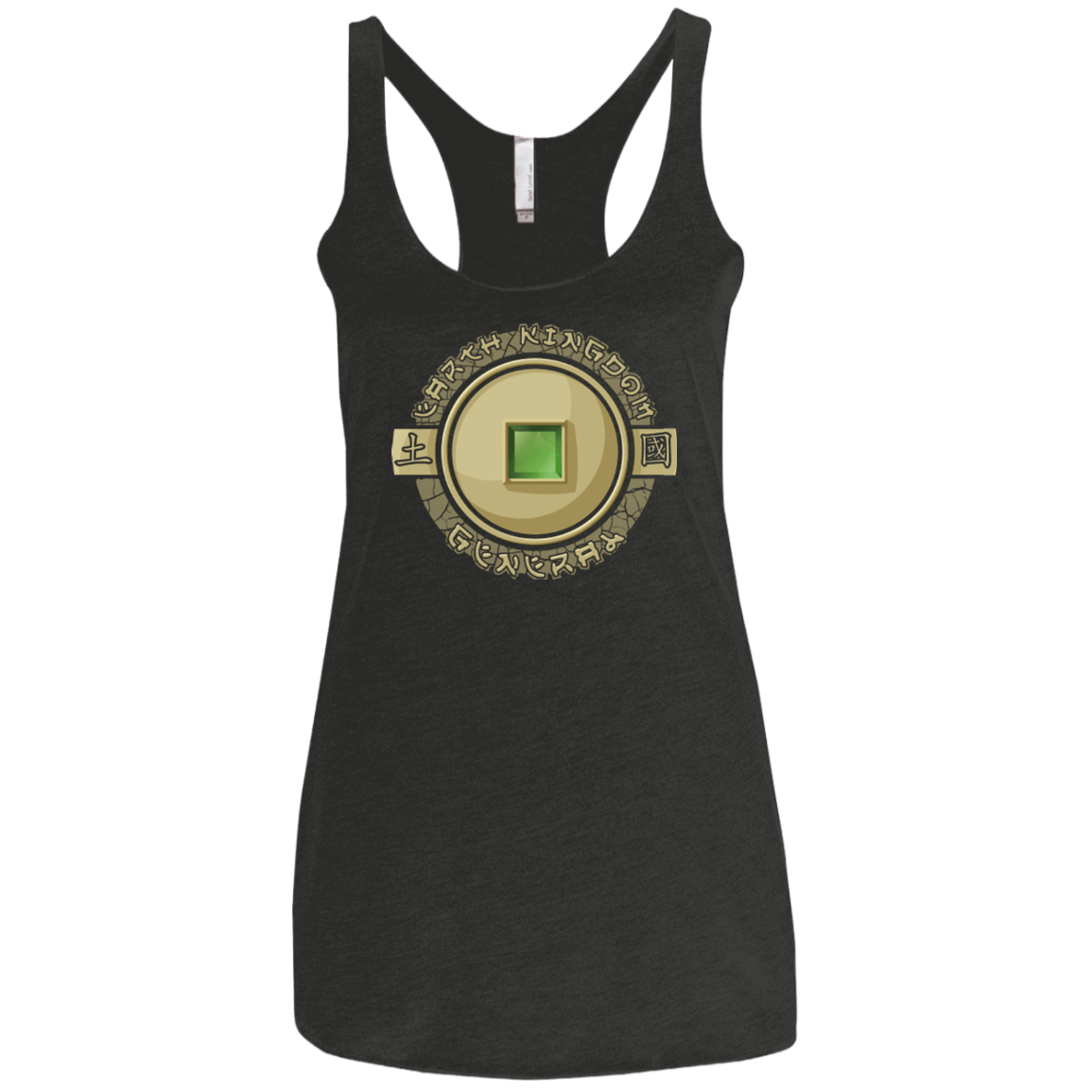 T-Shirts Vintage Black / X-Small Earth Kingdom General Women's Triblend Racerback Tank