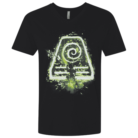 T-Shirts Black / X-Small Earth Tribe Men's Premium V-Neck