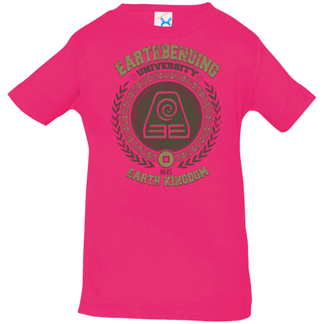T-Shirts Hot Pink / 6 Months Earthbending university Infant PremiumT-Shirt