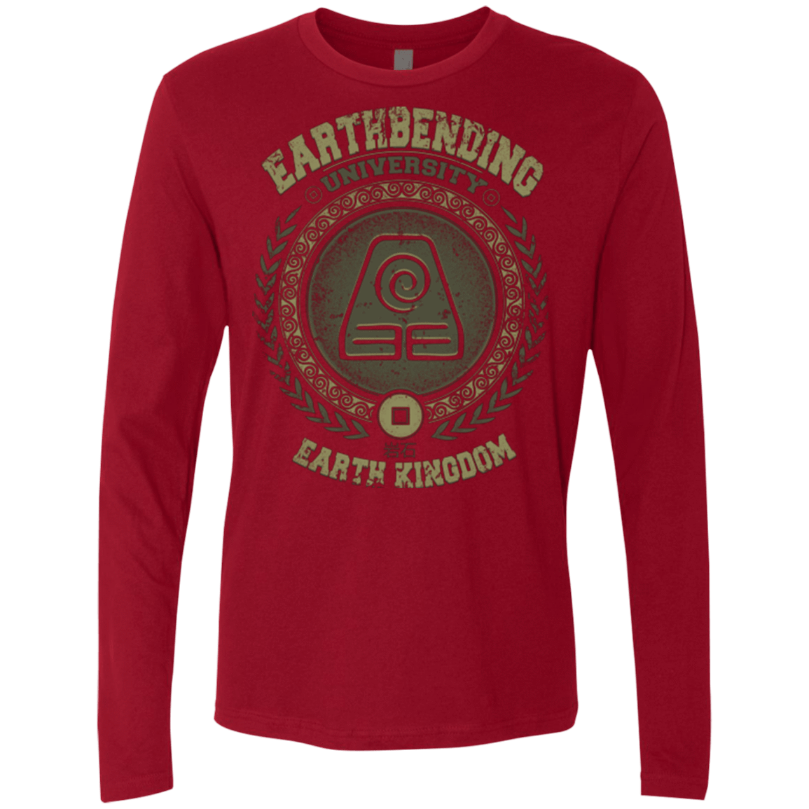 T-Shirts Cardinal / Small Earthbending university Men's Premium Long Sleeve