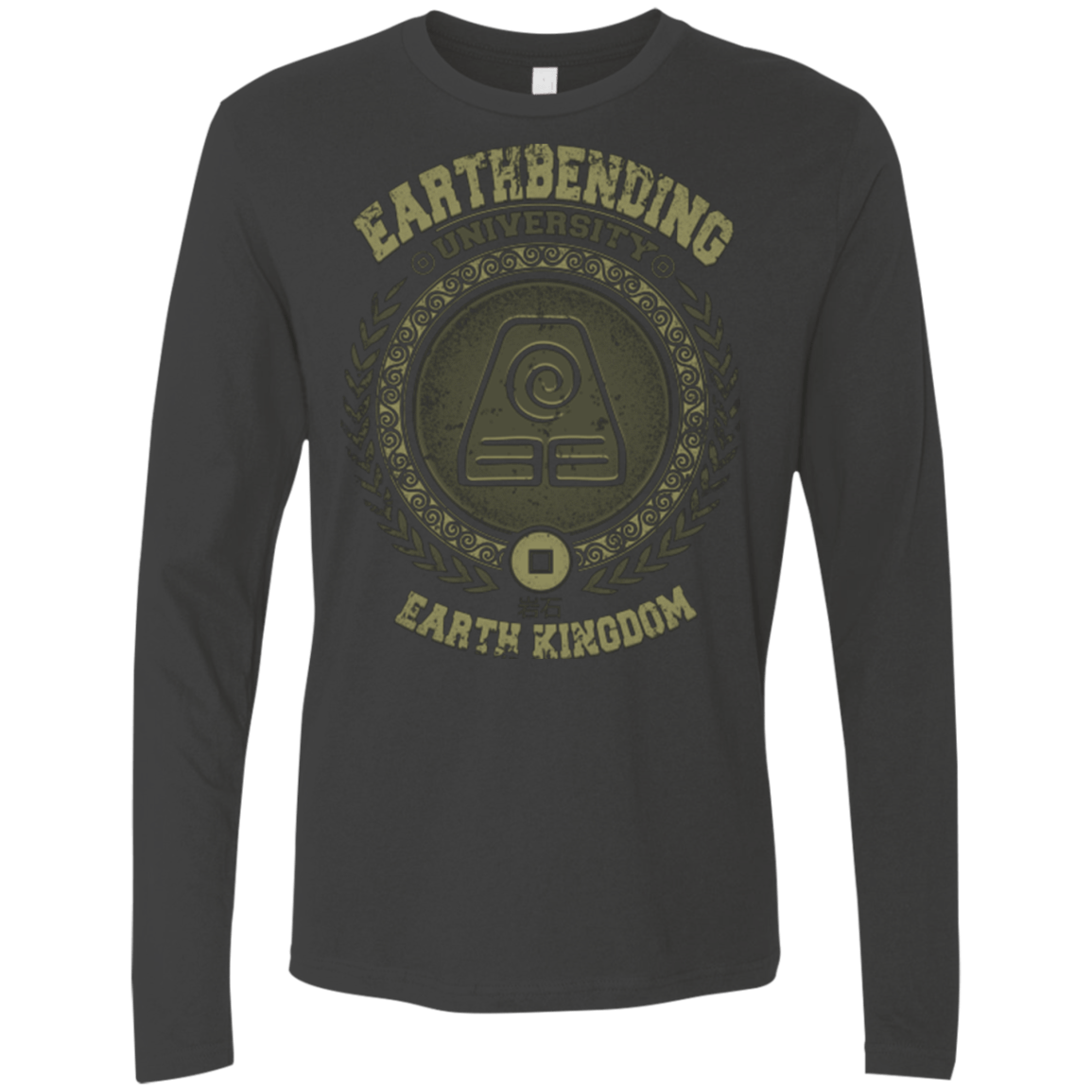 T-Shirts Heavy Metal / Small Earthbending university Men's Premium Long Sleeve