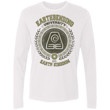T-Shirts White / Small Earthbending university Men's Premium Long Sleeve