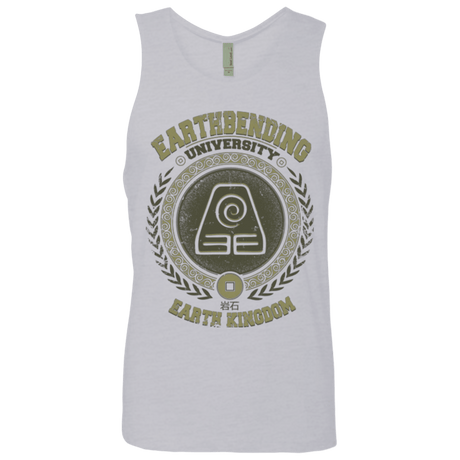 T-Shirts Heather Grey / Small Earthbending university Men's Premium Tank Top