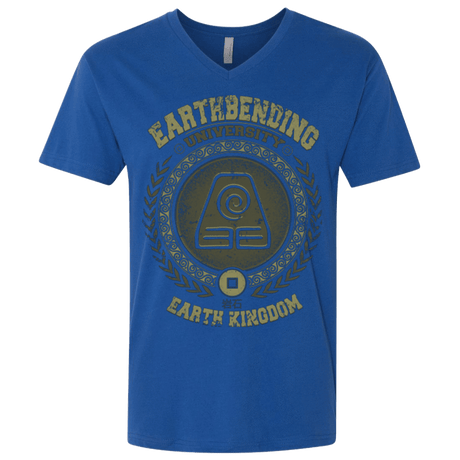 T-Shirts Royal / X-Small Earthbending university Men's Premium V-Neck