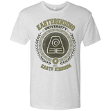T-Shirts Heather White / Small Earthbending university Men's Triblend T-Shirt