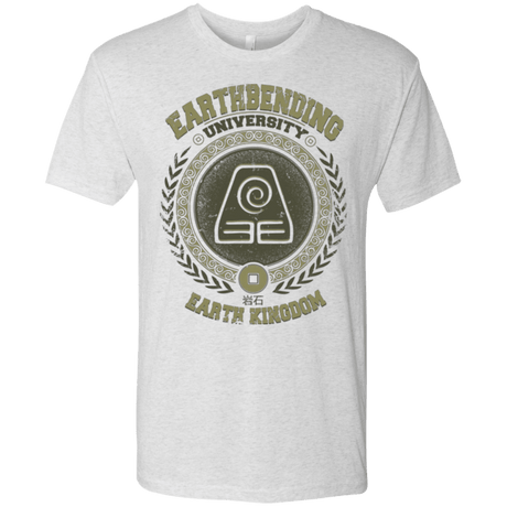 T-Shirts Heather White / Small Earthbending university Men's Triblend T-Shirt
