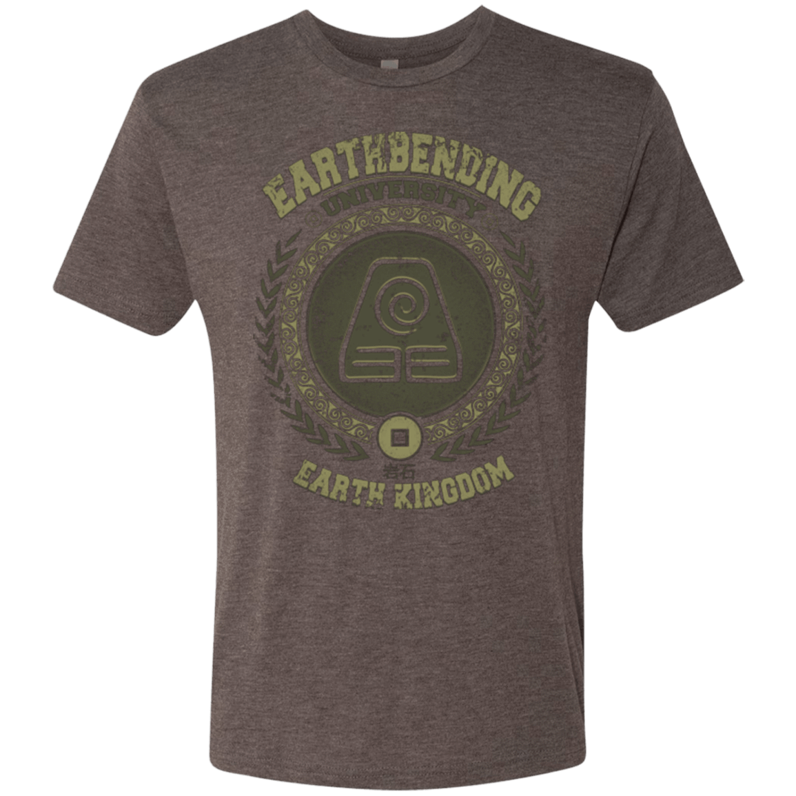 T-Shirts Macchiato / Small Earthbending university Men's Triblend T-Shirt