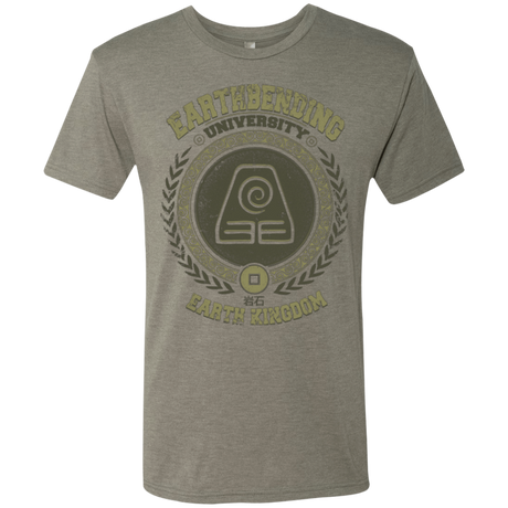 T-Shirts Venetian Grey / Small Earthbending university Men's Triblend T-Shirt