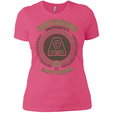 T-Shirts Hot Pink / X-Small Earthbending university Women's Premium T-Shirt