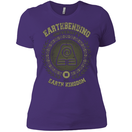 T-Shirts Purple / X-Small Earthbending university Women's Premium T-Shirt