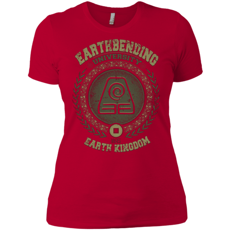 T-Shirts Red / X-Small Earthbending university Women's Premium T-Shirt
