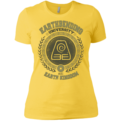 T-Shirts Vibrant Yellow / X-Small Earthbending university Women's Premium T-Shirt