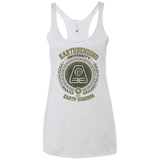 T-Shirts Heather White / X-Small Earthbending university Women's Triblend Racerback Tank