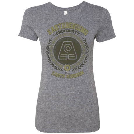 T-Shirts Premium Heather / Small Earthbending university Women's Triblend T-Shirt