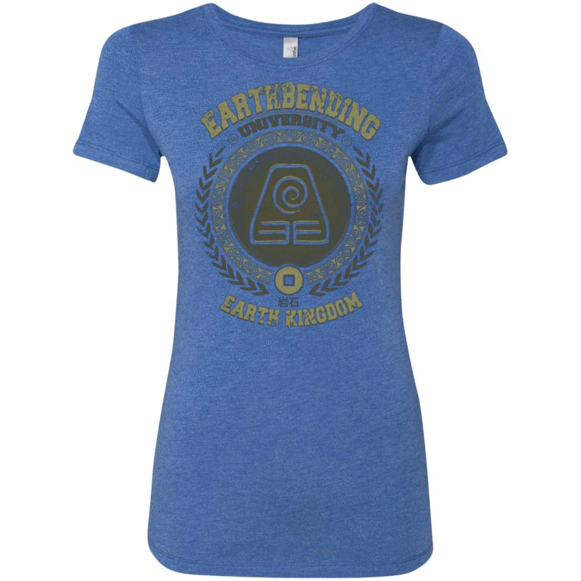 T-Shirts Vintage Royal / Small Earthbending university Women's Triblend T-Shirt