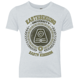 T-Shirts Heather White / YXS Earthbending university Youth Triblend T-Shirt