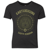 T-Shirts Vintage Black / YXS Earthbending university Youth Triblend T-Shirt