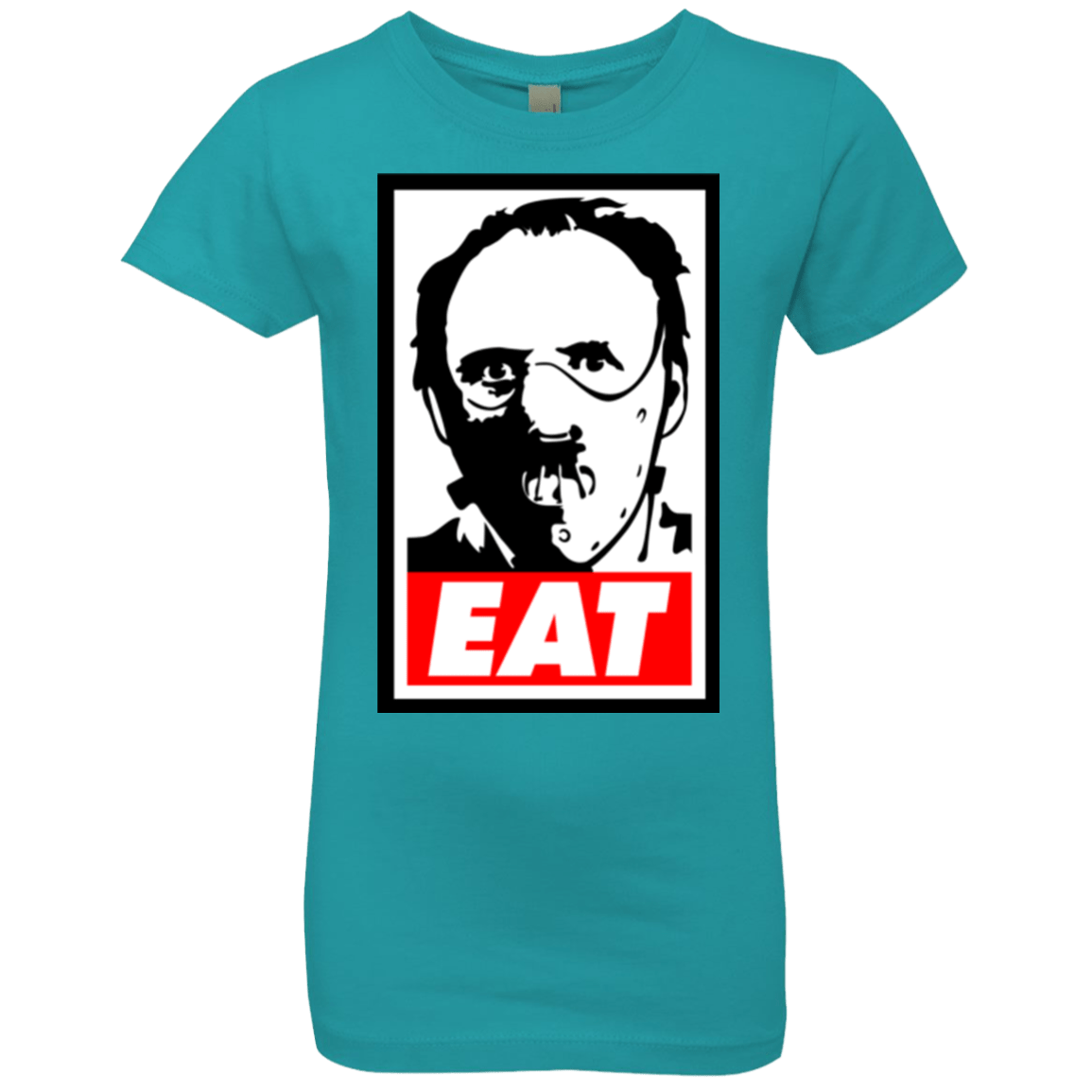 T-Shirts Tahiti Blue / YXS Eat Girls Premium T-Shirt