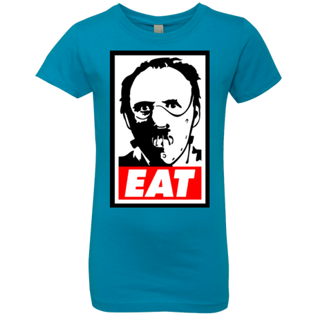 T-Shirts Turquoise / YXS Eat Girls Premium T-Shirt