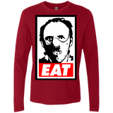 T-Shirts Cardinal / Small Eat Men's Premium Long Sleeve
