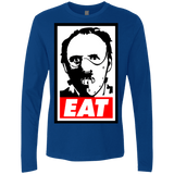 T-Shirts Royal / Small Eat Men's Premium Long Sleeve