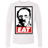 T-Shirts White / Small Eat Men's Premium Long Sleeve