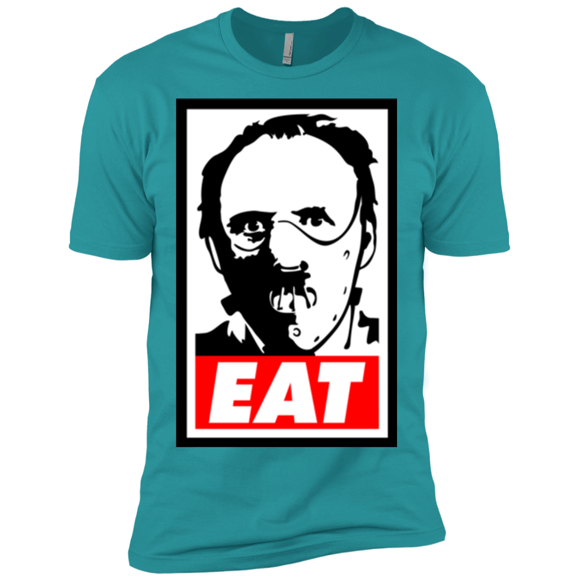 T-Shirts Tahiti Blue / X-Small Eat Men's Premium T-Shirt