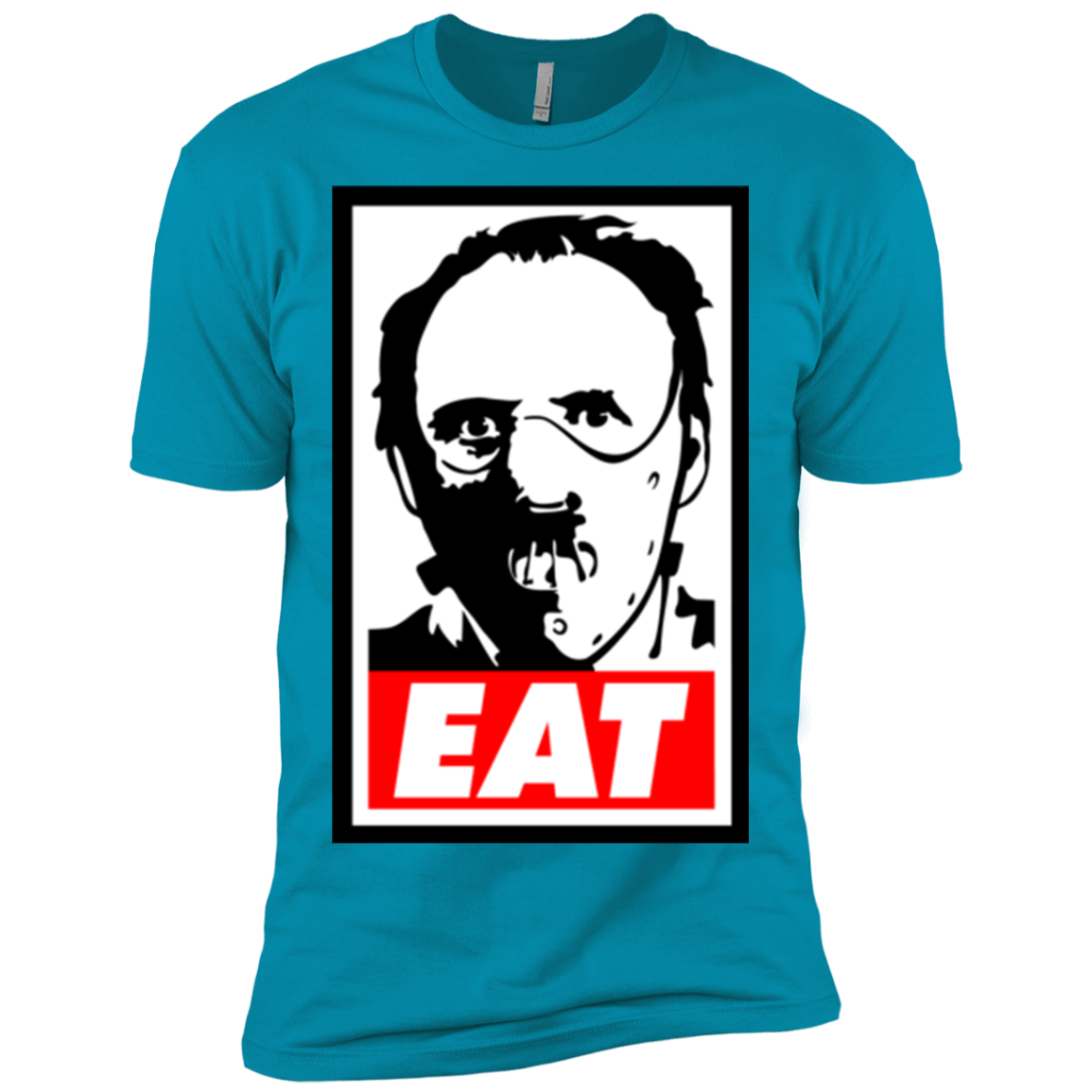 T-Shirts Turquoise / X-Small Eat Men's Premium T-Shirt