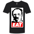 T-Shirts Black / X-Small Eat Men's Premium V-Neck