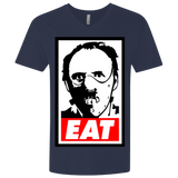 T-Shirts Midnight Navy / X-Small Eat Men's Premium V-Neck
